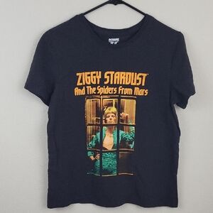 David Bowie T-Shirt Large Ziggy Stardust And The Spiders From Mars